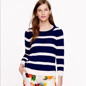 J Crew Striped Sweater